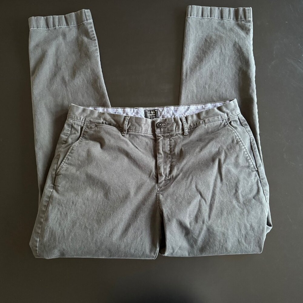 J.Crew 770 Straight Gray Chinos 34x32 Men’s Classic Preppy